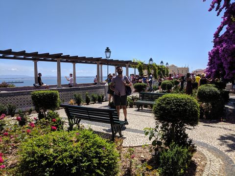 Miradouro de Santa Luzia. Lisboa, Portugal. Foto por Adriano Donato Couto.