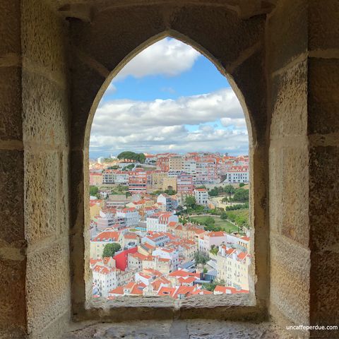 Vista de Lisboa a partir do Castelo de São Jorge