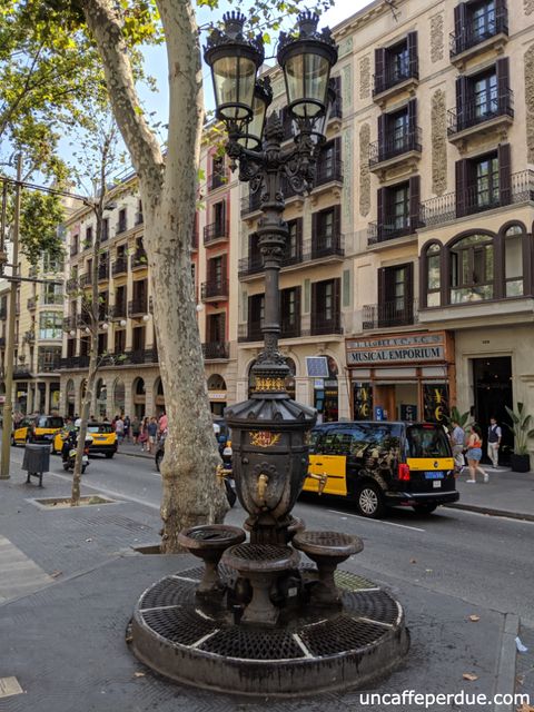 Font de Canaletes. Foto de Adriano Donato Couto.