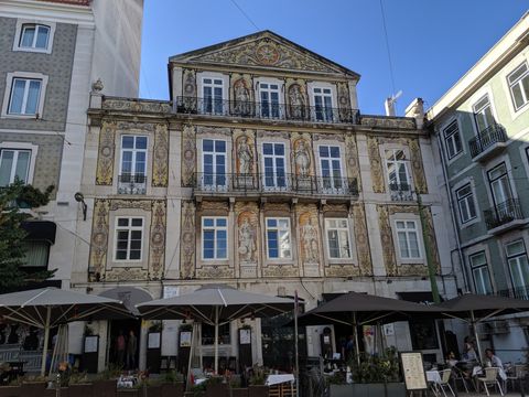 Casa do Ferreira das Tabuletas. Lisboa, Portugal. Foto por Adriano Donato Couto.