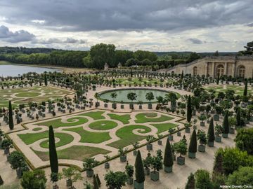 Jardins de Versalhes - Palácio de Versalhes.