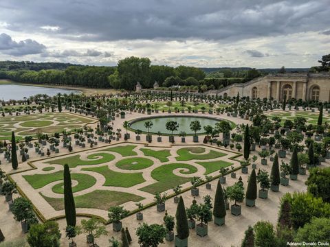 Jardins de Versalhes - Palácio de Versalhes.