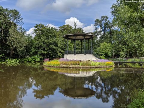 Uma das muitas vistas agradáveis do Vondelpark.