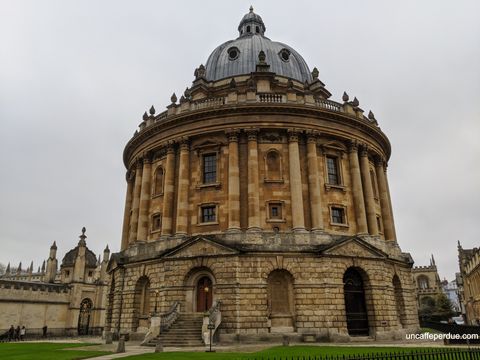 Exterior da Radcliffe Camera, em Oxford.