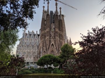 Basilica de La Sagrada Familia, Barcelona. Foto por Adriano Donato Couto.