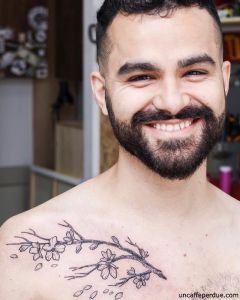 Primeira tatuagem. Foto: Gabriel Bilotta.