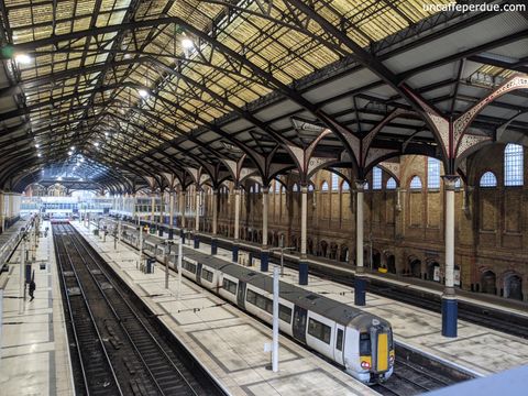 Estação de Liverpool Street, em Londres
