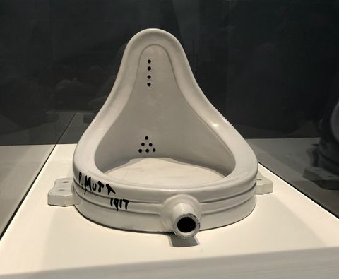 A Fonte - Duchamp. Tate Modern, Londres.