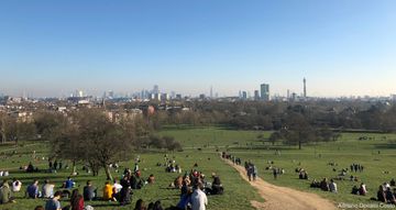 Primrose Hill - vista de Londres