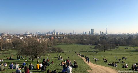 Primrose Hill - vista de Londres