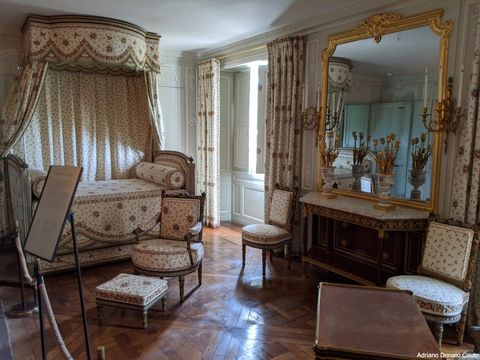 Aposentos da rainha no Petit Trianon - Versalhes