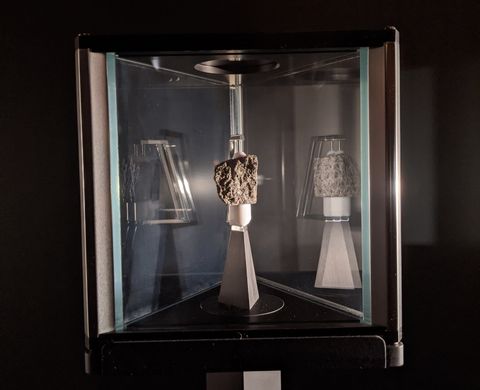Science Museum - fragmento da lua