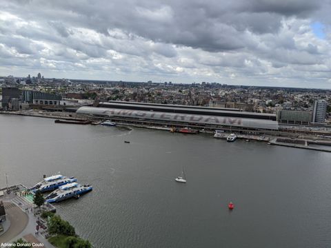 Vista de Amsterdã a partir do A'DAM Lookout