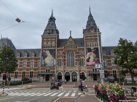 Fachada do Rijksmuseum - Amsterdã