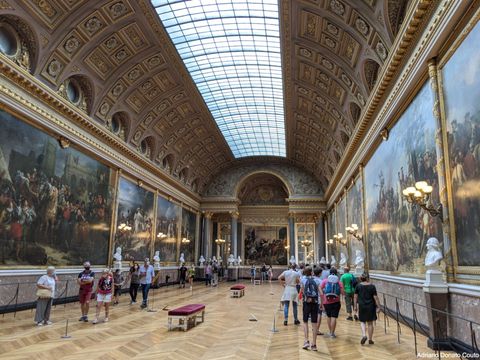 Galeria das Grandes Batalhas - Palácio de Versalhes