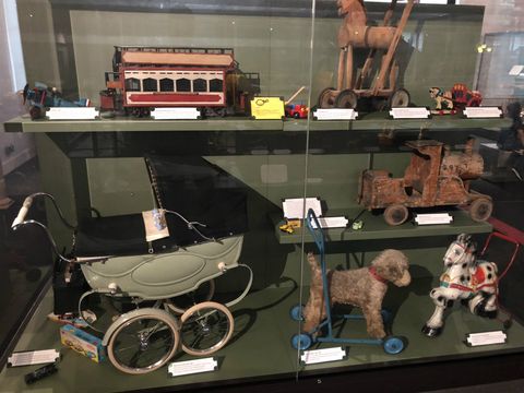 Uma parte da mostra do V&A Museum of Childhood. Foto por Adriano Donato Couto.
